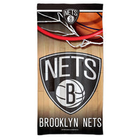 Brooklyn Nets Spectra Beach Towel 30"  x 60"