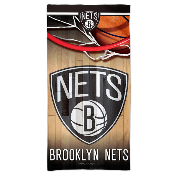 Brooklyn Nets Spectra Beach Towel 30"  x 60"