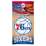 Philadelphia 76ers Spectra Beach Towel 30"  x 60"