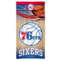 Philadelphia 76ers Spectra Beach Towel 30"  x 60"