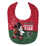 Atlanta Falcons / Disney Mickey Mouse All Pro Baby Bib