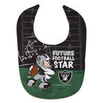 Las Vegas Raiders / Disney Mickey Mouse All Pro Baby Bib