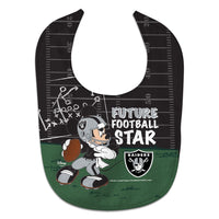 Las Vegas Raiders / Disney Mickey Mouse All Pro Baby Bib