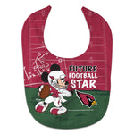 Arizona Cardinals / Disney Mickey Mouse All Pro Baby Bib
