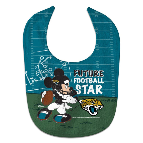 Jacksonville Jaguars / Disney Mickey Mouse All Pro Baby Bib