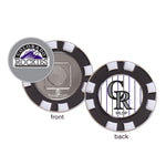 Colorado Rockies Golf Poker Chip Marker