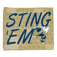 Georgia Tech Yellow Jackets Rally Towel - Full color