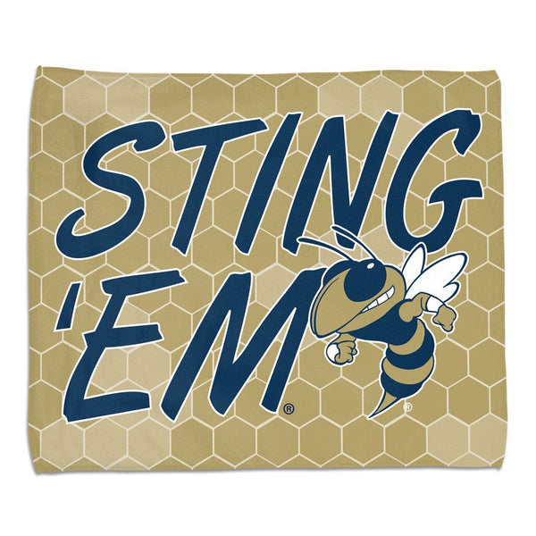 Georgia Tech Yellow Jackets Rally Towel - Full color