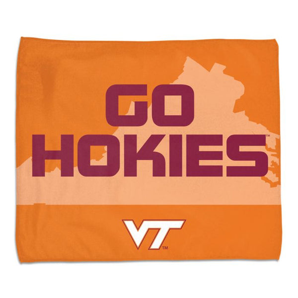 Wholesale-Virginia Tech Hokies Rally Towel - Full color