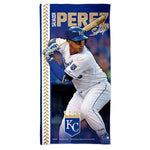 Kansas City Royals Spectra Beach Towel 30"  x 60" Salvador Perez
