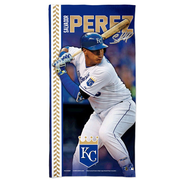 Kansas City Royals Spectra Beach Towel 30"  x 60" Salvador Perez
