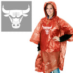 Chicago Bulls Rain Poncho