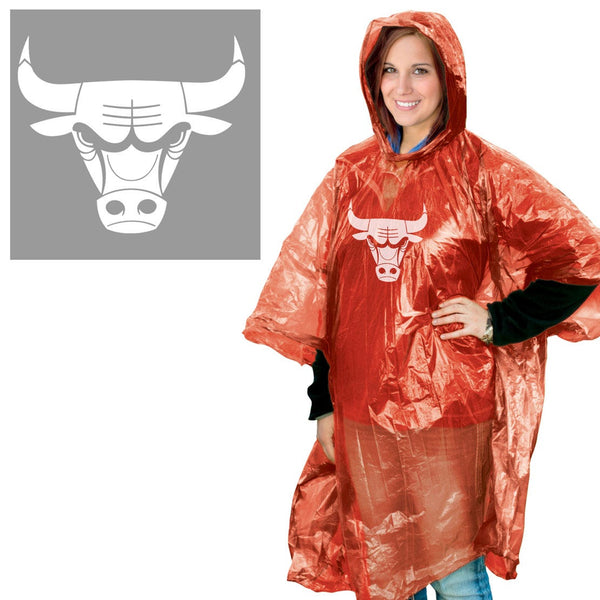 Chicago Bulls Rain Poncho