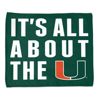 Miami Hurricanes Rally Towel - Full color