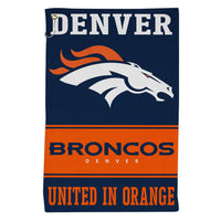 Denver Broncos 16 x 25 Sports Towel