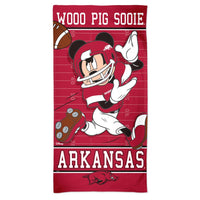 Arkansas Razorbacks / Disney Spectra Beach Towel 30"  x 60"