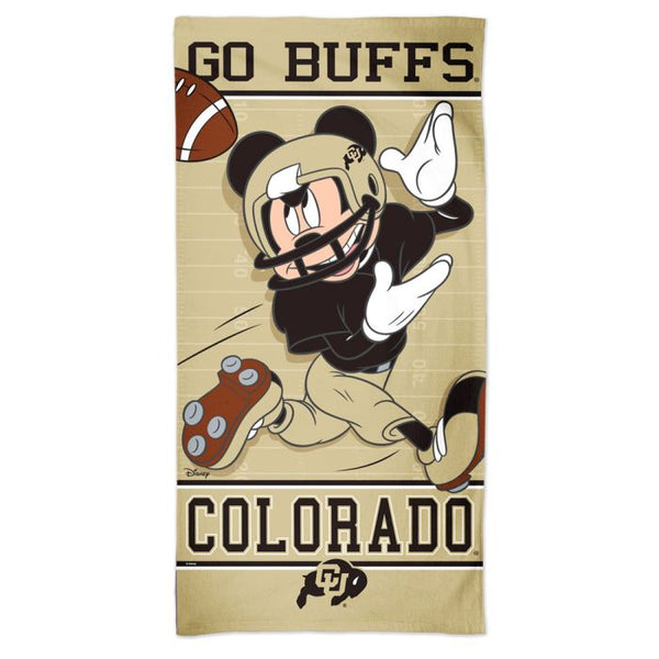 Wholesale-Colorado Buffaloes / Disney Spectra Beach Towel 30" x 60"