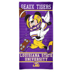 LSU Tigers / Disney Spectra Beach Towel 30"  x 60"