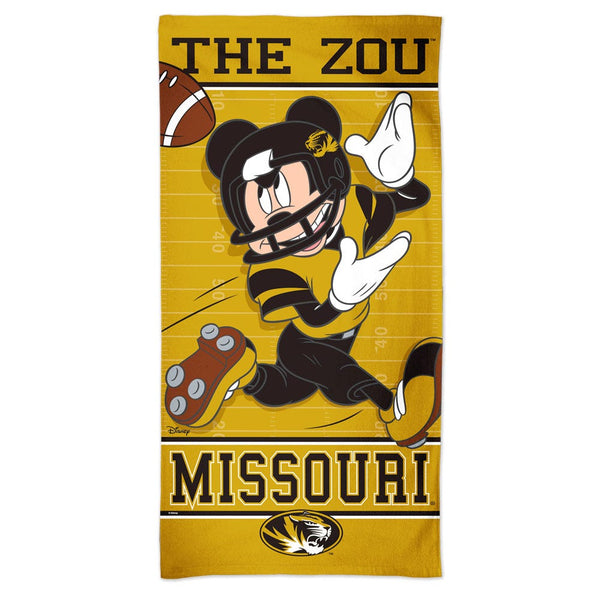 Missouri Tigers / Disney Spectra Beach Towel 30"  x 60"
