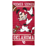 Wholesale-Oklahoma Sooners / Disney Spectra Beach Towel 30" x 60"