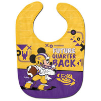 Wholesale-LSU Tigers / Disney MICKEY MOUSE FOOTBALL All Pro Baby Bib