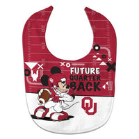 Wholesale-Oklahoma Sooners / Disney MICKEY MOUSE FOOTBALL All Pro Baby Bib