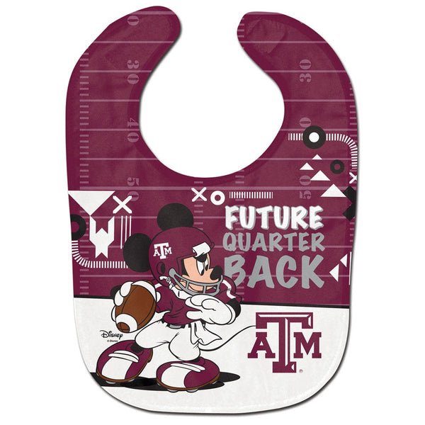 Texas A&M Aggies / Disney mickey mouse football All Pro Baby Bib
