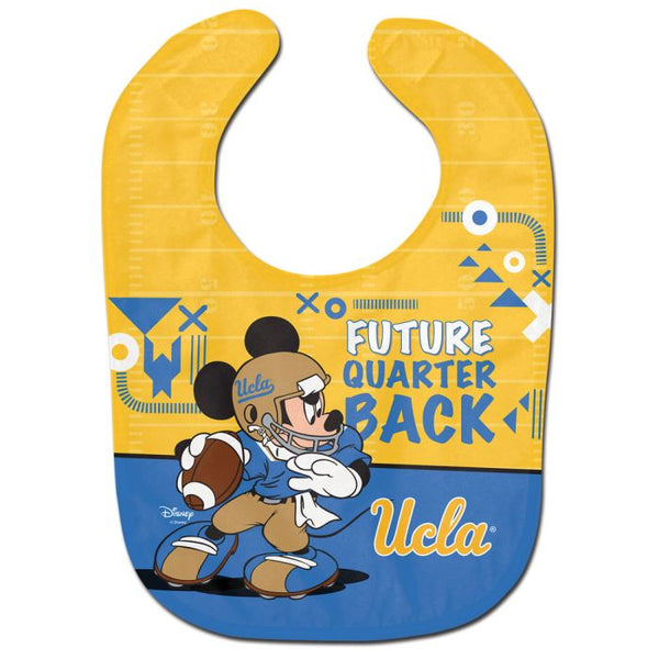 Wholesale-UCLA Bruins / Disney MICKEY MOUSE FOOTBALL All Pro Baby Bib