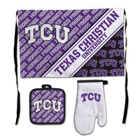 Wholesale-TCU Horned Frogs Barbeque Tailgate Set-Premium