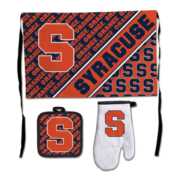 Wholesale-Syracuse Orange Barbeque Tailgate Set-Premium