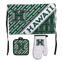 Wholesale-Hawaii Warriors Barbeque Tailgate Set-Premium