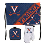 Wholesale-Virginia Cavaliers Barbeque Tailgate Set-Premium