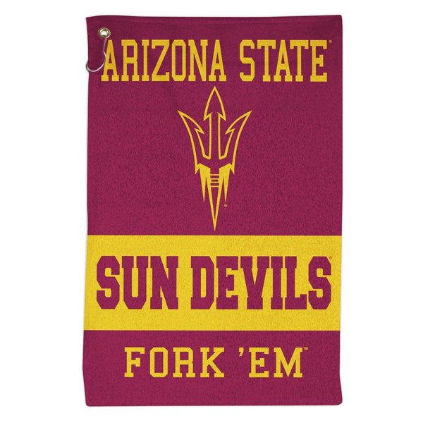 Arizona State Sun Devils slogan 16 x 25 Sports Towel