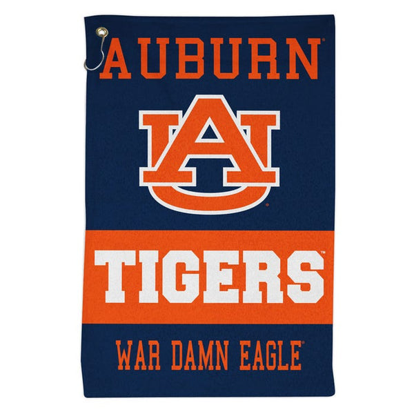 Auburn Tigers slogan 16 x 25 Sports Towel