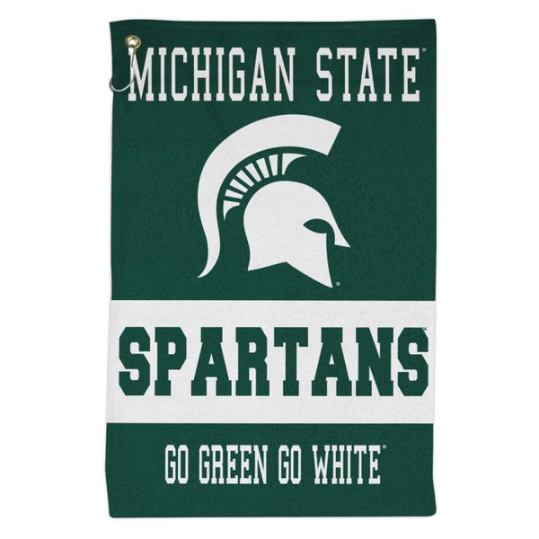 Wholesale-Michigan State Spartans slogan 16 x 25 Sports Towel