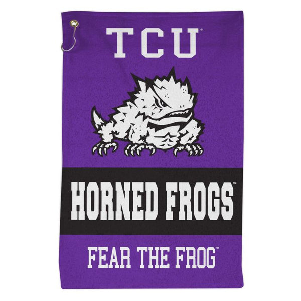 Wholesale-TCU Horned Frogs SLOGAN 16 x 25 Sports Towel