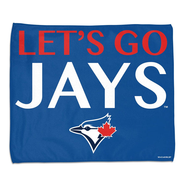Toronto Blue Jays LET'S GO JAYS Rally Towel - Full color
