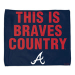 Atlanta Braves THIS IS BRAVES COUNTRY Rally Towel - Full color