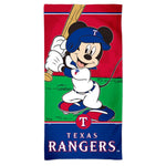 Texas Rangers / Disney MICKEY Spectra Beach Towel 30"  x 60"