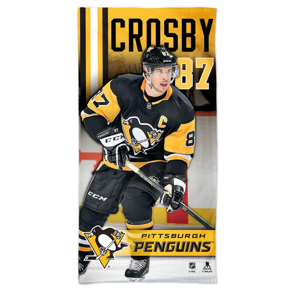 Pittsburgh Penguins Spectra Beach Towel 30"  x 60" Sidney Crosby