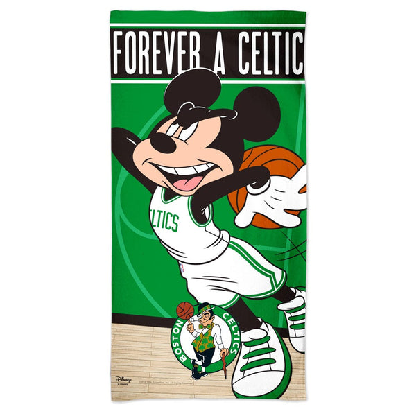 Boston Celtics / Disney Spectra Beach Towel 30"  x 60"