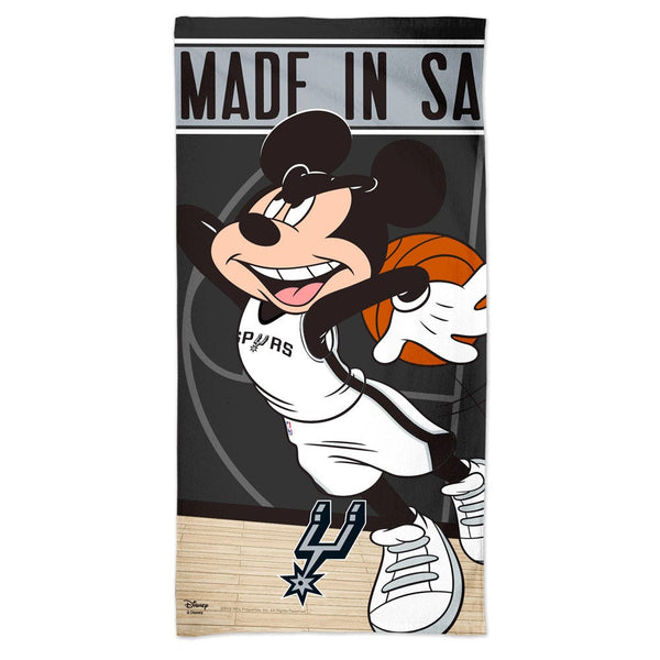 San Antonio Spurs / Disney Spectra Beach Towel 30"  x 60"