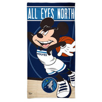 Minnesota Timberwolves / Disney Spectra Beach Towel 30"  x 60"