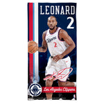 Los Angeles Clippers Spectra Beach Towel 30"  x 60" Kawhi Leonard