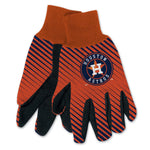 Houston Astros Adult Two Tone Gloves
