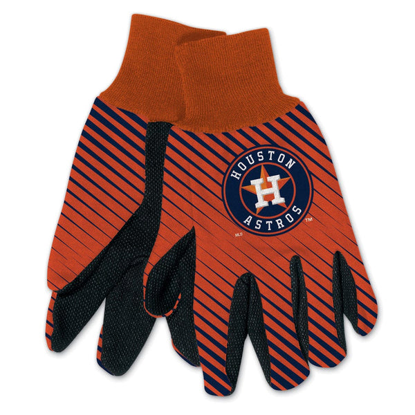 Houston Astros Adult Two Tone Gloves