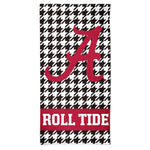 Alabama Crimson Tide /Houndstooth ALABAMA HOUNDSTOOTH Spectra Beach Towel 30"  x 60"