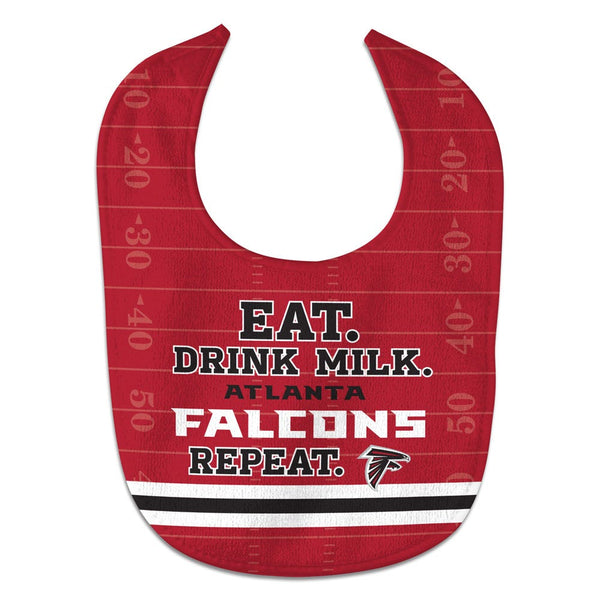 Atlanta Falcons Eat, Drink Milk All Pro Baby Bib