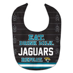 Jacksonville Jaguars Eat Drink Milk All Pro Baby Bib