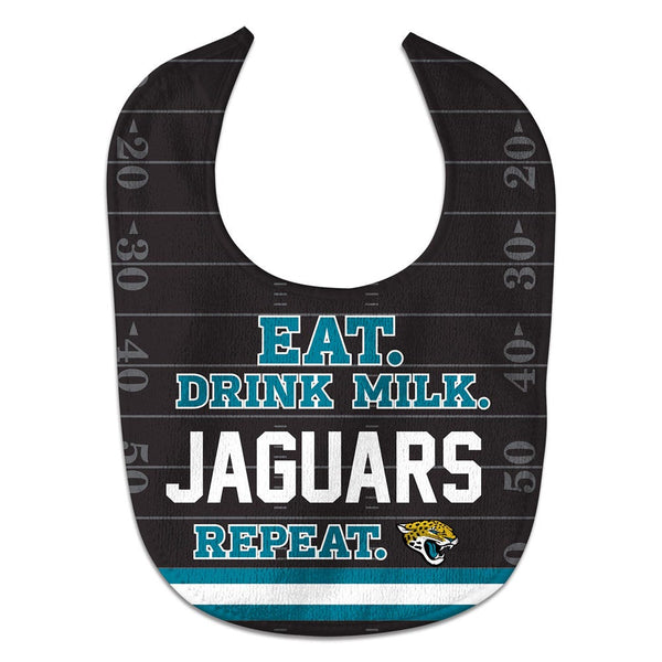 Jacksonville Jaguars Eat Drink Milk All Pro Baby Bib